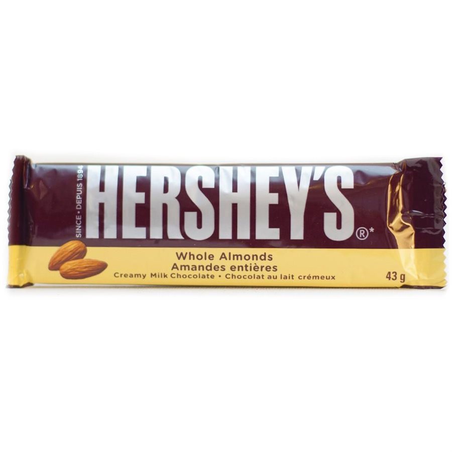 Hershey Glosette Candy - Almonds - 42g