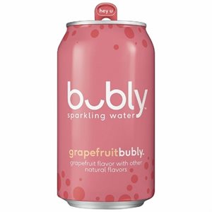 Bubly eau pétillante pamplemousse 355ml