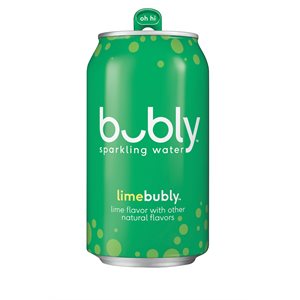 Bubly eau pétillante lime 355ml