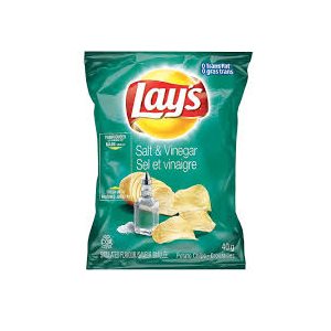 Lays sel & vinaigre 40g.