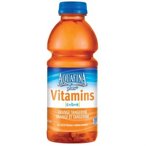 Aquafina plus orange tangerine 591ml.