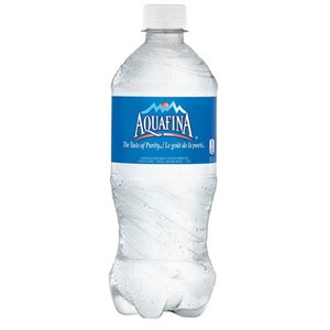 Eau aquafina 591ml.