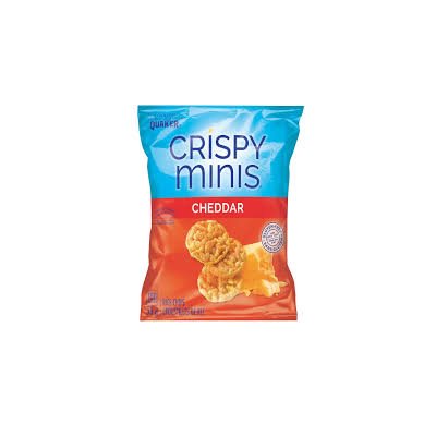 Crispy Mini cheddar 33g.